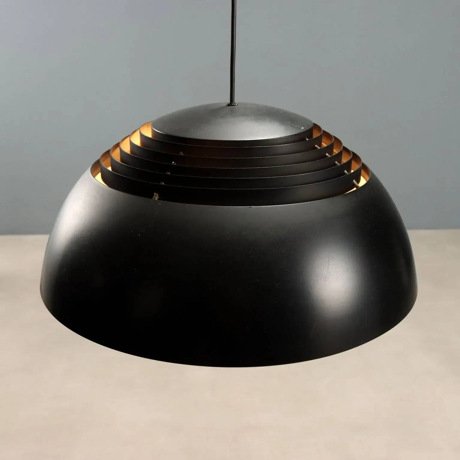 Suspension AJ-Pendel Louis Poulsen, vintage design by Arne Jacobsen, 1990s.