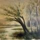Tableau huile sur toile debut xxeme