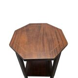 French Art Deco Mahogany Side Table, from around 1900
