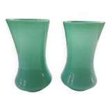 Pair of opaline vases