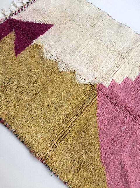 Tapis bérbere fait main traditionnelle 250cmx150cm