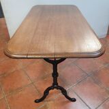 Bistro table cast iron base 112cms long