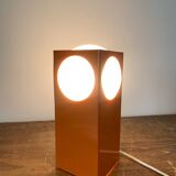 Orange Lamp Vintage Design Circa 1970 Space Age