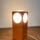 Orange Lamp Vintage Design Circa 1970 Space Age