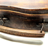 Old wooden box cases for violin or other vintage
