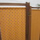 Screen 5 years 60 wood and fabric leaves