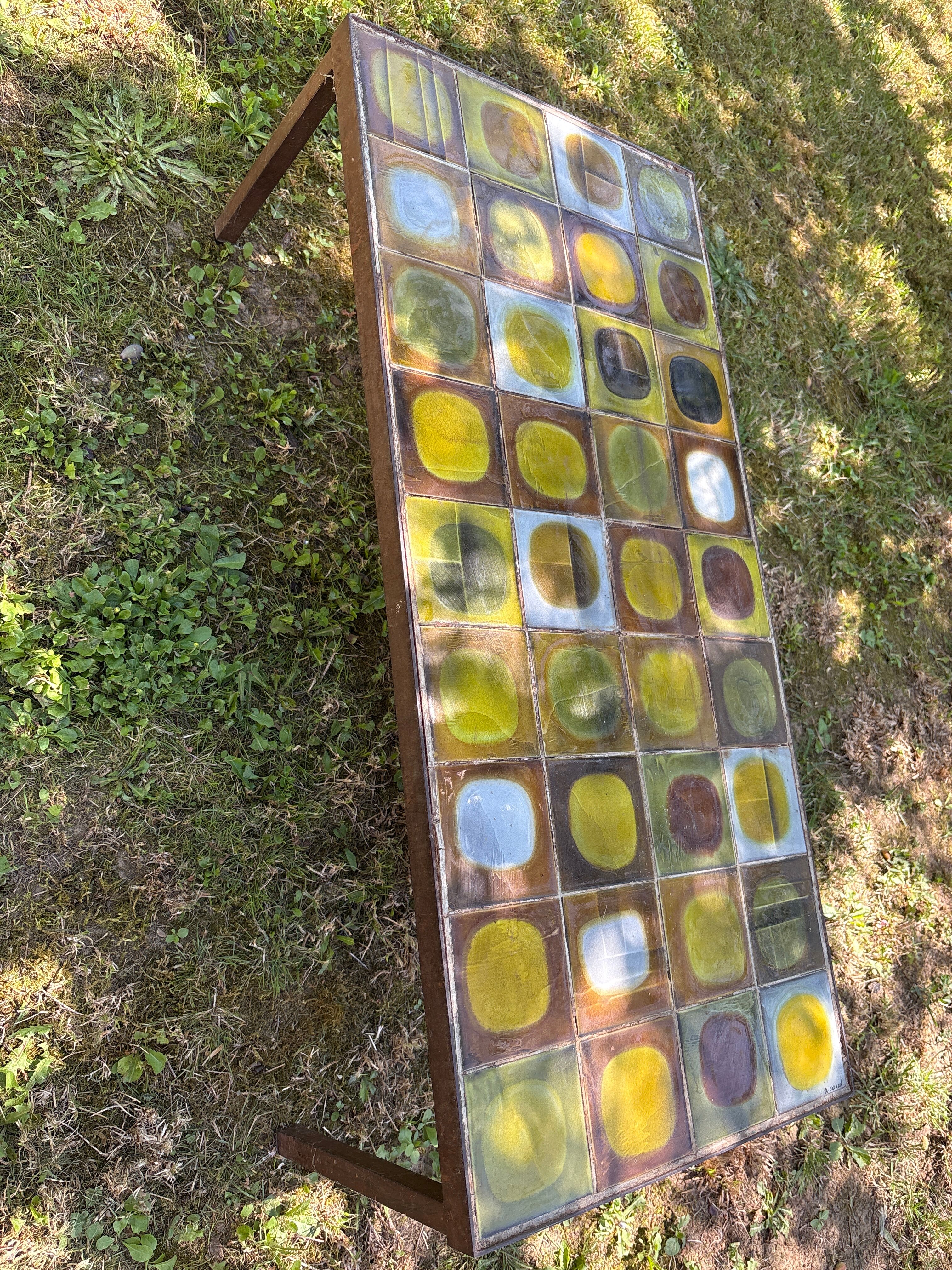 Capron ceramic coffee table