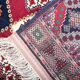 Hand made silk and wool area rug traditional tribal oriental rug- 113x174cm