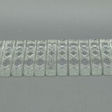 Set of 12 vintage crystal knife holders