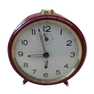 Red jaz clock