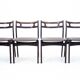 A set of four chairs, Denmark, danish design, 1960s