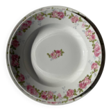 Set of 2 round porcelain dishes for starters.