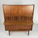 Danish teak highboard cabinet by Johannes Andersen 1960s