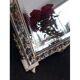 Polychrome wooden toilet mirror