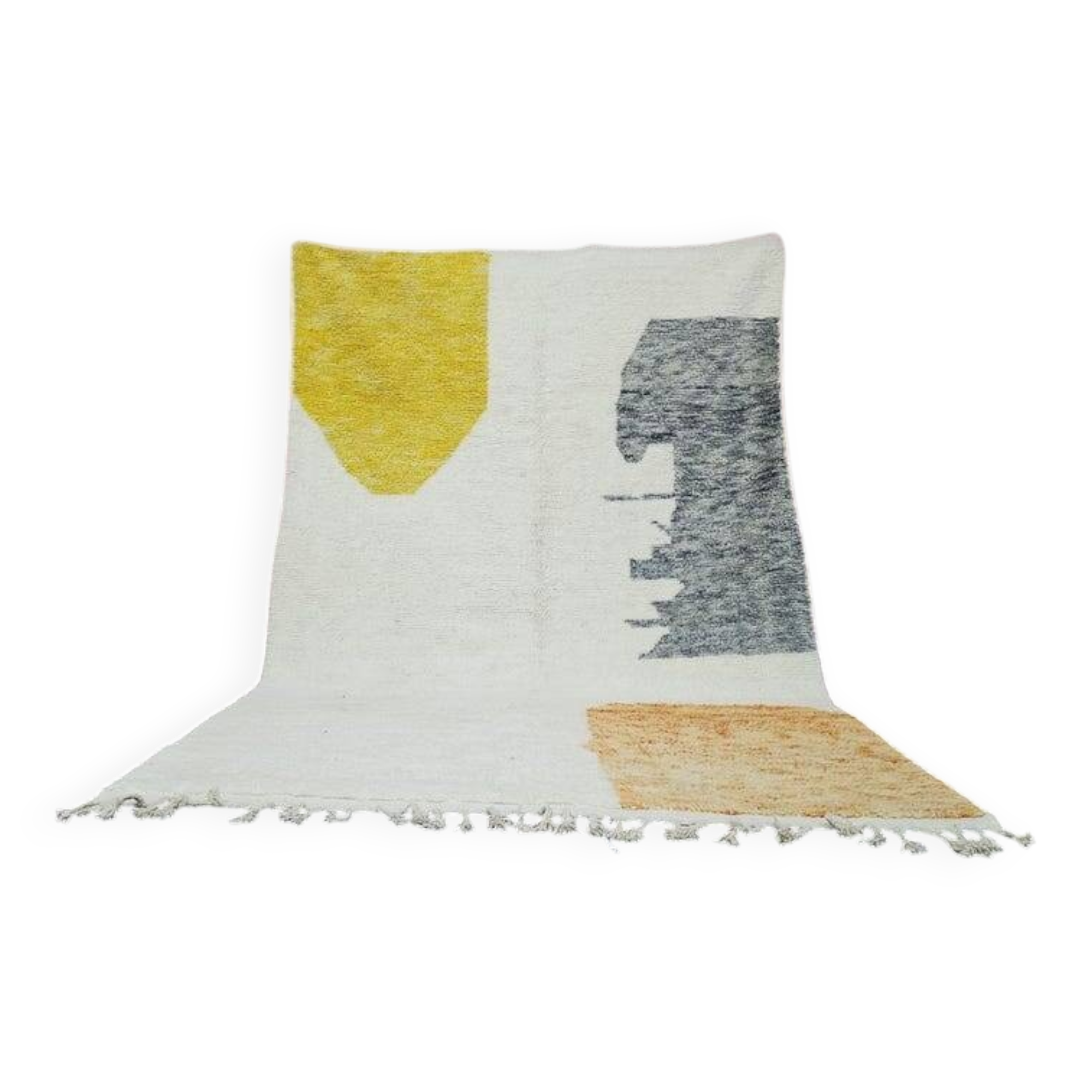 Traditional handmade Moroccan Berber rug