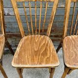(Lot) 5 Baumann chairs model 83