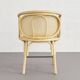 Paire de fauteuils en rotin et cannage