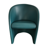 Poltrona Frau leather armchair