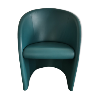 Poltrona Frau leather armchair