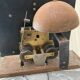 Horloge comtoise coq morbier