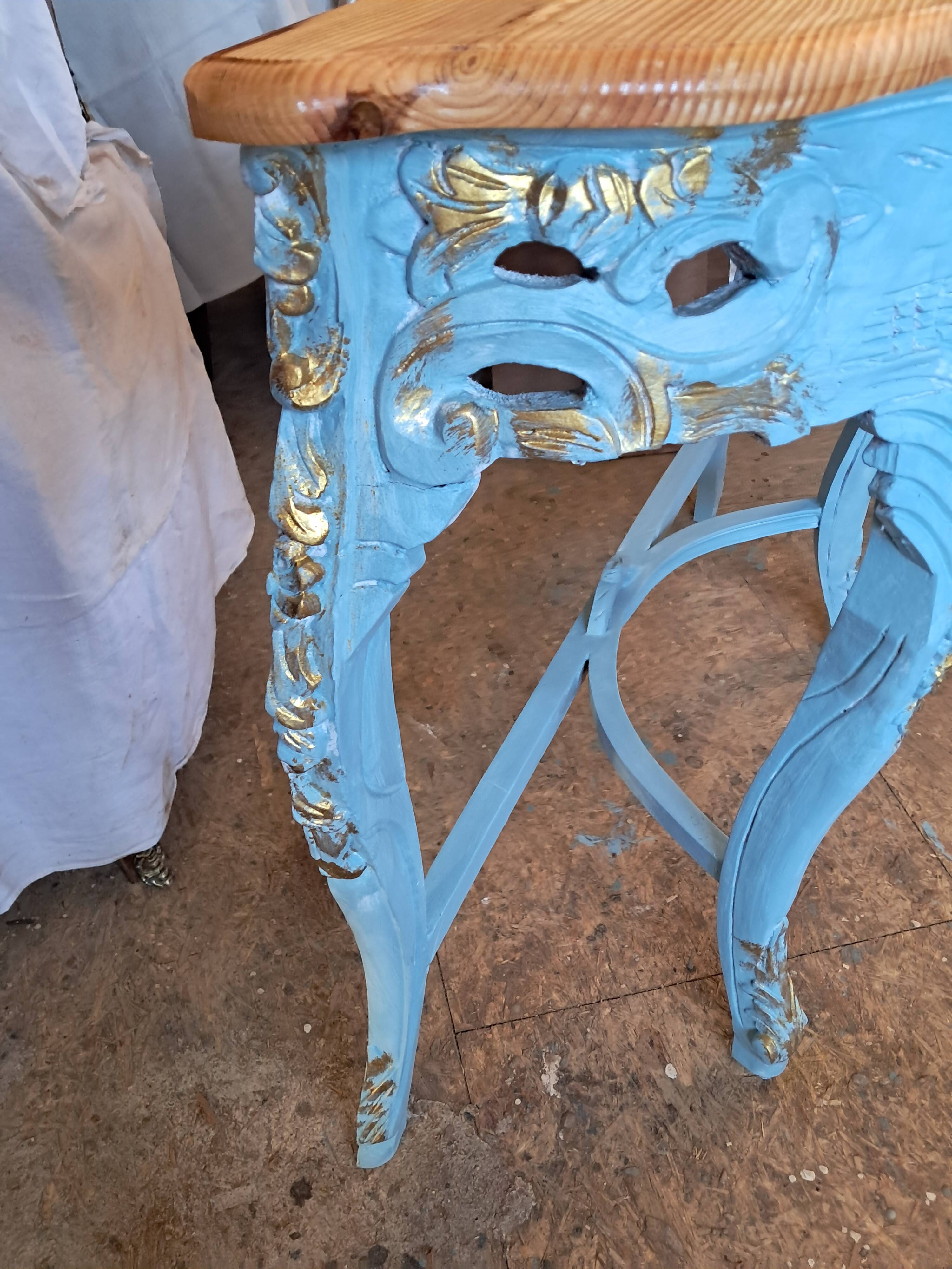 painted console