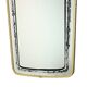 Fifties Rockabilly Mirror Geometric Motif Gold Vintage Design