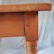 Table ancienne façon bambou en hêtre