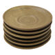 Set cups under sandstone cups