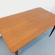 Table à manger rectangulaire style scandinave vintage des années 50 60 teck