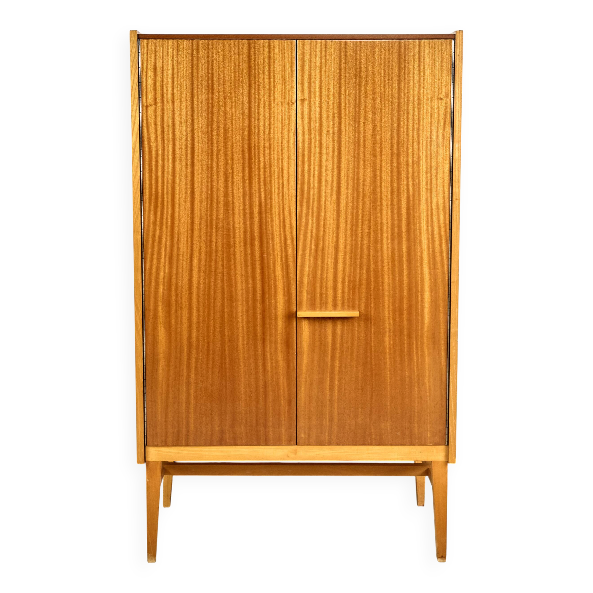 Vintage Wardrobe Cabinet by František Mezulánik for Up Závody, 1970s