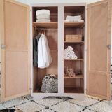 Renovated vintage wardrobe