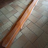 Étagère accroche casseroles en bois