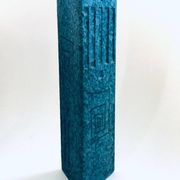 Art Ceramics Sgraffito Triangular Vase by Alvino Bagni for Raymor, 1960s