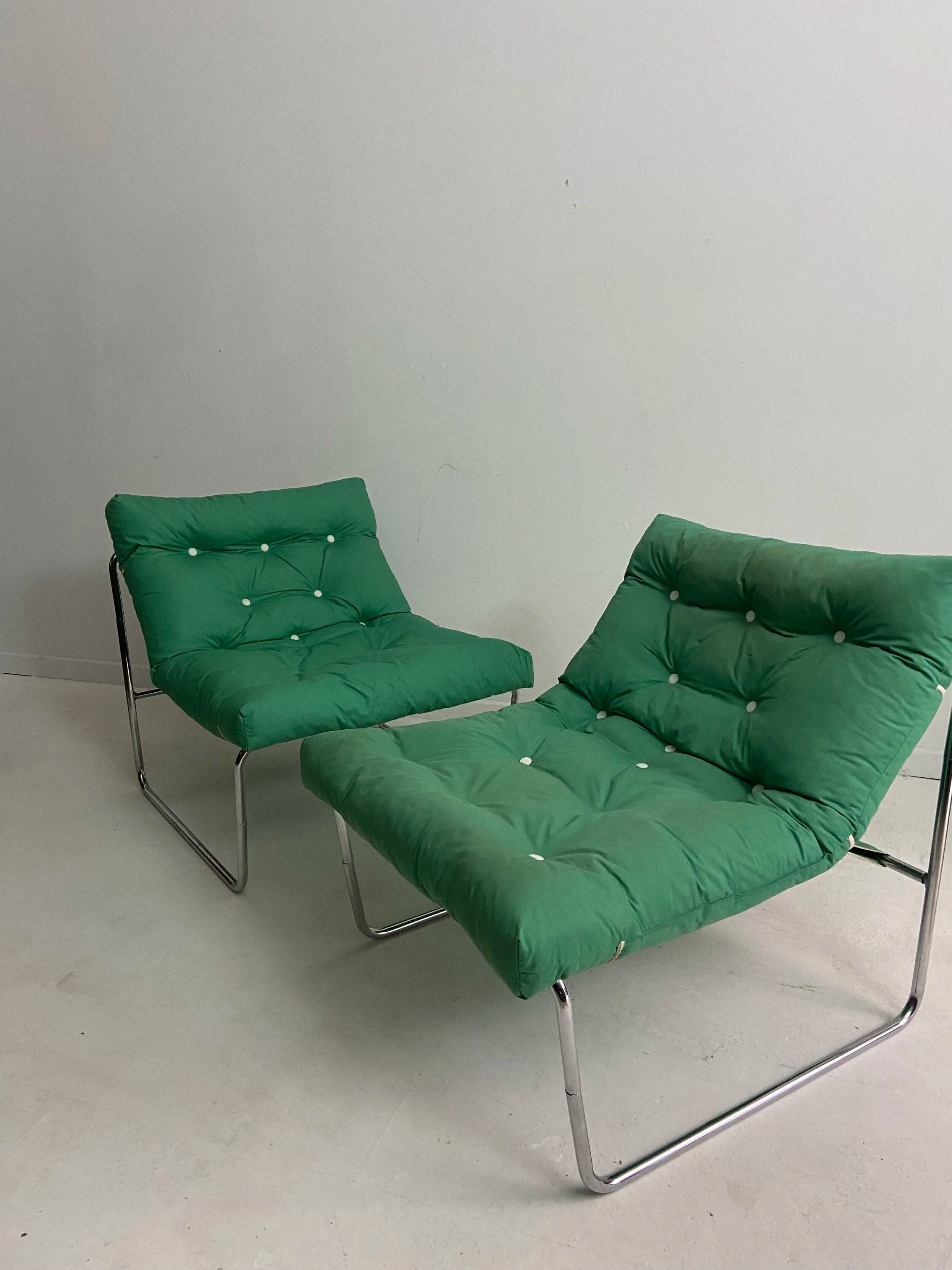 Pair of vintage armchairs
