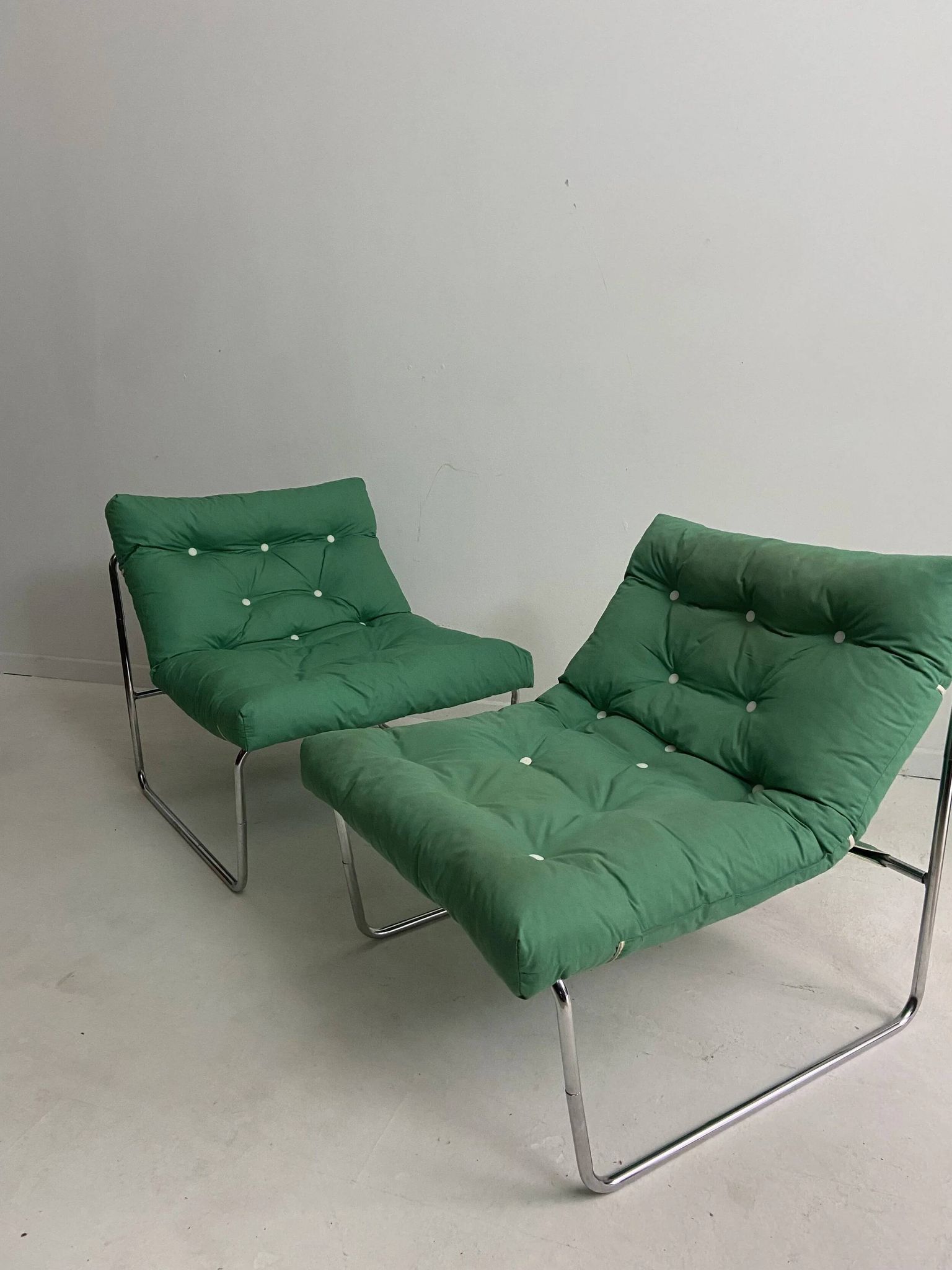 Pair of vintage armchairs