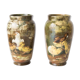 Paire vases Théodore Lefront fin 19ème