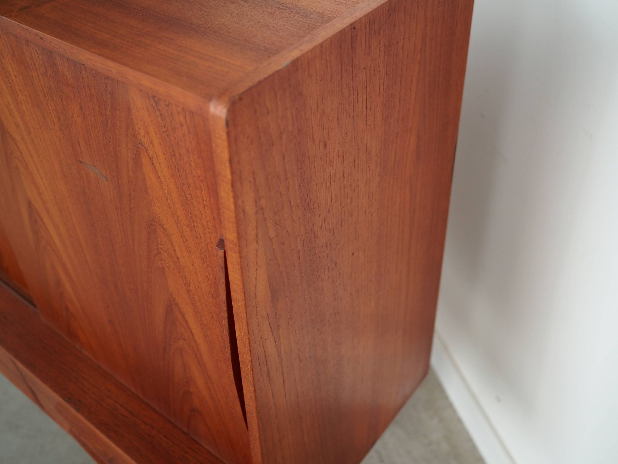 Teak highboard, Danish design, 1960s, production: Denmark