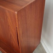 Teak highboard, Danish design, 1960s, production: Denmark