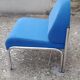 Fauteuil bleu 70s