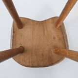 Vintage brutalist stool 1950