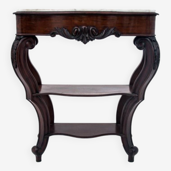 Antique console from around 1880, France.