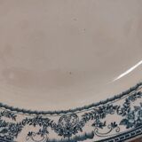 Ancien plat ovale Manufacture Impériale et royale Belgium modèle Nimy