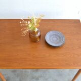 Teak table with Italian extensions 125cm