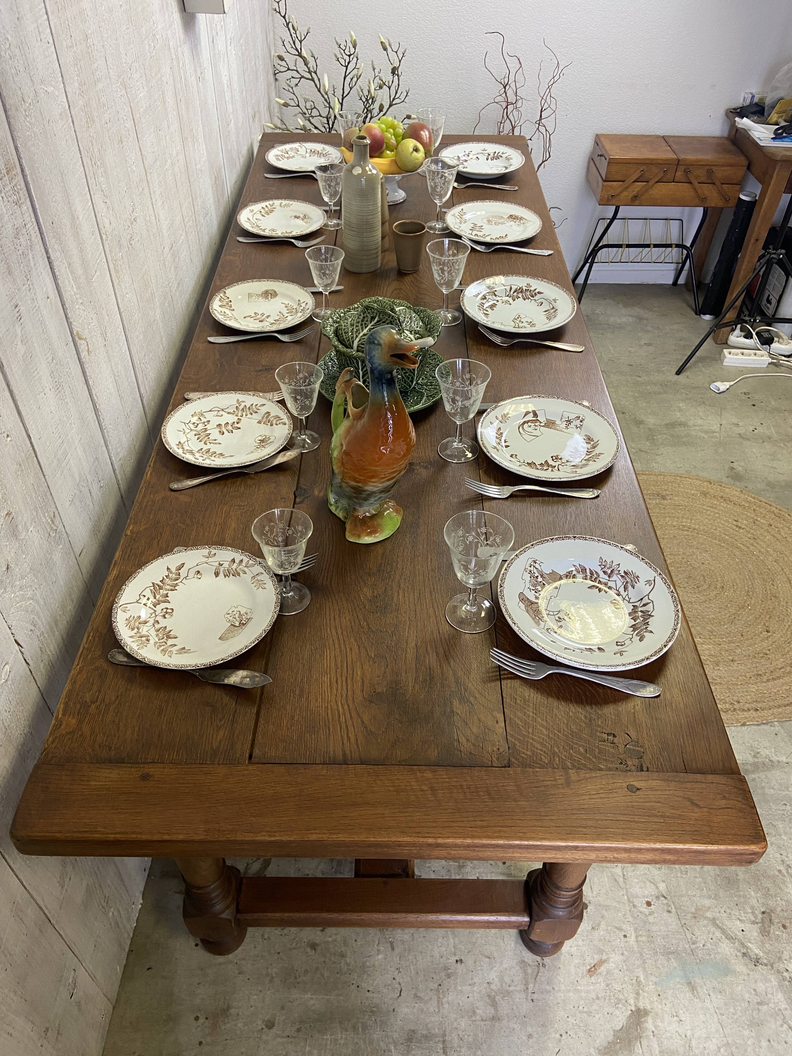 Farm table 220cm