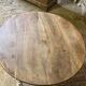 Table basse ovale bois