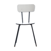 Midcentury chair in metal & formica, Kovona Czechoslovakia 1960s