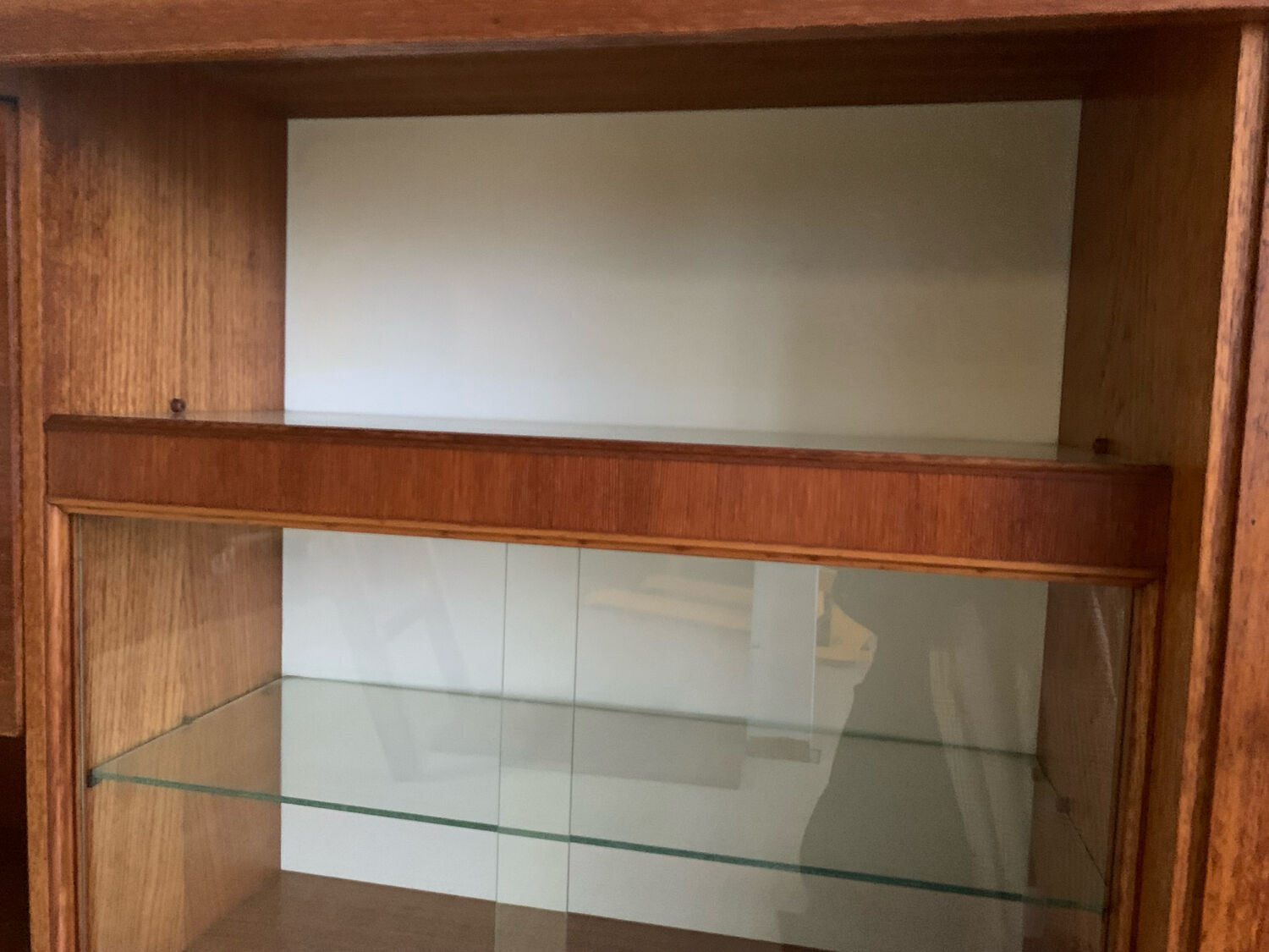 Vintage Scandinavian teak library
