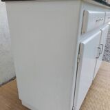 wooden cupboard, formica top