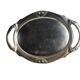 Art Nouveau, silver-plated metal tray Theodor Radivon hallmark circa 1900