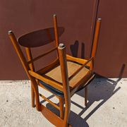 4 chaises Farstrup scandinave